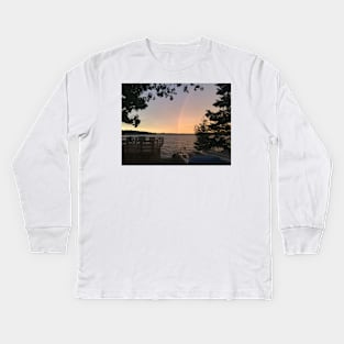 Chippewa Ranch Camp Kids Long Sleeve T-Shirt